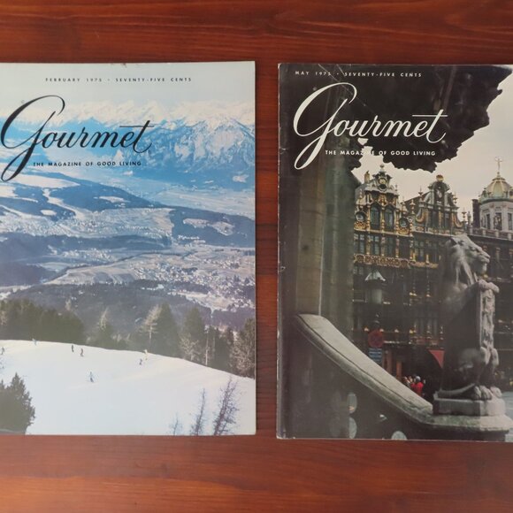 Lot of 12 Vintage 1975 Gourmet Magazines - Picture 7 of 10